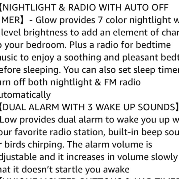 Digital Alarm Clock Radio - Picture 5 of 6